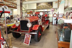 Old Fire Station 36 features LAFD harbor-related exhibits and apparatus.