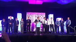 During the National Association of EMS Physicians' annual meeting, Tom Ridge, former Homeland Security secretary and Pennsylvania governor, thanked the Austin firefighters and medics who saved his life when he suffered a heart attack in 2017. During the National Association of EMS Physicians' annual meeting, Tom Ridge, former Homeland Security secretary and Pennsylvania governor, thanked the Austin firefighters and medics who saved his life when he suffered a heart attack in 2017.