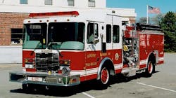 Bourne Fire Dept Engine (ma)