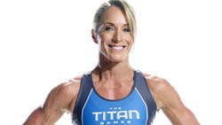 Palm Beach Gardens, FL, Fire and Rescue firefighter Julie Dudley. Palm Beach Gardens, FL, Fire and Rescue firefighter Julie Dudley.