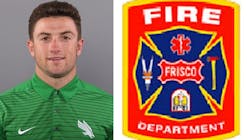 North Texas University wide receiver Keegan Brewer is leaving the school to join the Frisco Fire Department. North Texas University wide receiver Keegan Brewer is leaving the school to join the Frisco Fire Department.