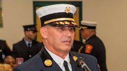 Mansfield Fire Chief Neal Boldrighini. Mansfield Fire Chief Neal Boldrighini.