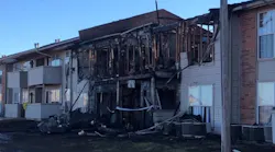 More than 50 firefighters responded to an Oklahoma City, OK, apartment fire early Sunday that killed a woman and three children.
