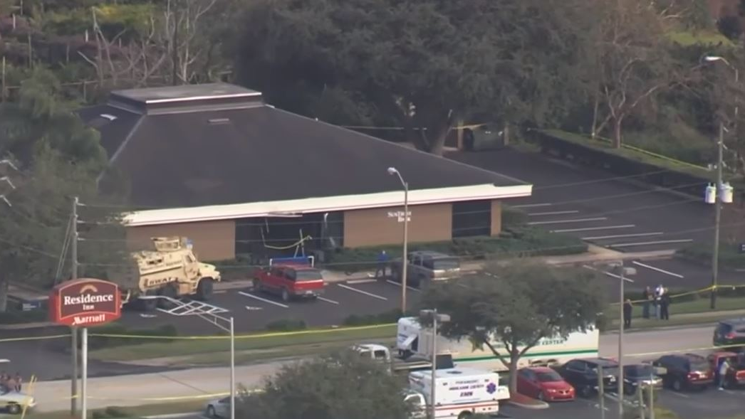 Five people were killed in a shooting at a bank in Sebring, FL.