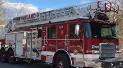 Wayland Fire Dept Engine (ma)