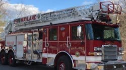 Wayland Fire Dept Engine (ma)