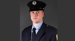 Clinton firefighter Adam Cain.
