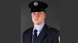 Clinton firefighter Adam Cain. Clinton firefighter Adam Cain.