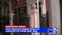 A townhouse on Manhattan's Upper East Side where a cleaning person was trapped in an elevator for three days before FDNY firefighters rescued her on Monday, Jan. 28, 2019. A townhouse on Manhattan's Upper East Side where a cleaning person was trapped in an elevator for three days before FDNY firefighters rescued her on Monday, Jan. 28, 2019.