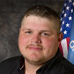 Haskell, OK, Fire Department Chief Caleb Brewer. Haskell, OK, Fire Department Chief Caleb Brewer.
