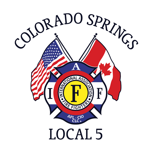 Colorado Springs Firefighters Union Local 5 Logo 5c2fb01d4ff99