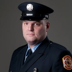 Clinton fire Lt. Eric Hosette. Clinton fire Lt. Eric Hosette.