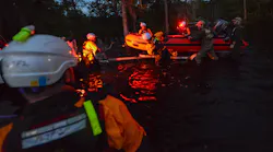 South Florida Urban Search and Rescue, Florida Task Force 2, conducts reconnaissance missions in Bucksport, SC, following Hurricane Florence.