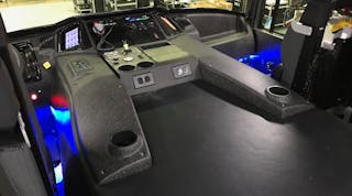 Sleek designs, touch screen control panels, cup holders, and power outlets are among the automotive-like features found in Ahrens-Fox apparatus.