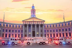 The Denver Fire Department was honored for its Safety and Training program. The Denver Fire Department was honored for its Safety and Training program.