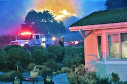 Firefighters must thoughtfully and systematically determine if each structure is not threatened, threatened but defensible, or threatened and non-defensible. Firefighters must thoughtfully and systematically determine if each structure is not threatened, threatened but defensible, or threatened and non-defensible.