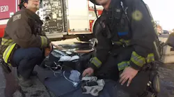 Oakland Firefighters Rescue Puppies (ca)