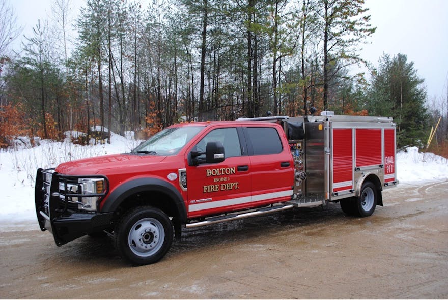 Bolton, VT, Fire Dept. Gets Mini Pumper with a Big Pump Firehouse