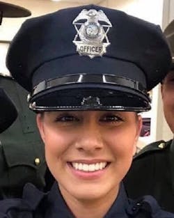 Davis, CA, Police Officer Natalie Corona.