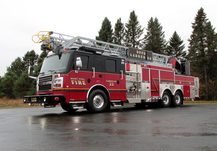 St. Paul, MN, Puts 109foot Aerial in Service Firehouse