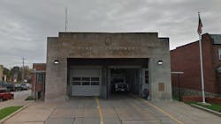 The Baltimore City Fire Department station on Belair Road was one of the firehouses a firefighter on medical leave is accused of breaking into.