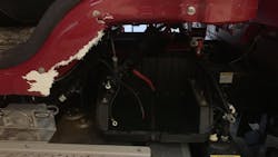 Batteries were stolen from Hardin County Fire Department's tanker this week. Firefighters discovered the missing batteries while responding to a call. Batteries were stolen from Hardin County Fire Department's tanker this week. Firefighters discovered the missing batteries while responding to a call.