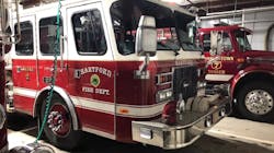 The Hartford, VT, Fire Department is loaning a reserve apparatus to the Charlestown, NH, Fire Department, while that department&apos;s vehicle is being repaired following an accident.