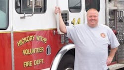 Fayette County, TN, Fire Chief Jason Byrd.