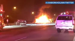 A retired Sarasota County, FL, firefighter was killed early Sunday while helping a driver in a previous accident along Interstate 75 in Hillsborough County in the Tampa area.