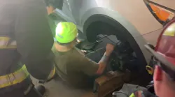 Wayne Twp Pinned Car Rescue (in)