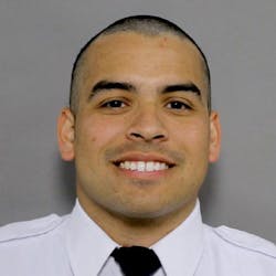 Dallas Fire-Rescue firefighter and paramedic Nicholas Granados. Dallas Fire-Rescue firefighter and paramedic Nicholas Granados.