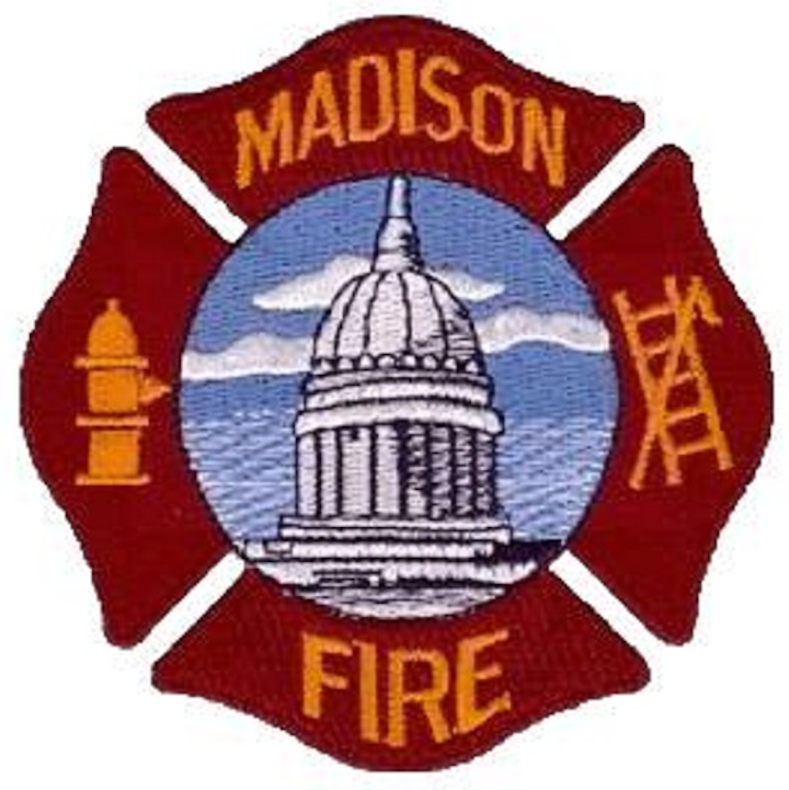 Madison WI Firefighters Vehicle Fire Man Uses Charcoal To Thaw Out