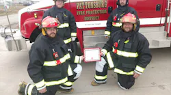 The Pattonsburg, MO, Fire and Rescue Protection District was one of 13 volunteer departments to receive new, state-of-the-art turnout gear through the 2018 Globe Gear Giveaway.