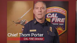 CAL FIRE Director Chief Thom Porter will deliver the keynote address at Firehouse World 2019.