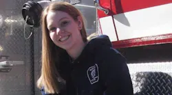 Allison Forsythe, the daughter of retired Watkins, NC, Fire Chief Charles Forsythe who died in a plane crash earlier this month.