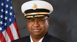Akron, OH, Fire Chief Clarence Tucker.
