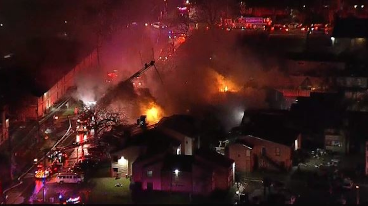About 70 Firefighters Battle Dallas Apartment Fire Firehouse