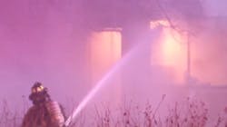 Chicago firefighters struggled with frozen hydrants Monday night while battling a blaze in the Back of the Yards neighborhood. Chicago firefighters struggled with frozen hydrants Monday night while battling a blaze in the Back of the Yards neighborhood.