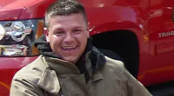 Godfrey, IL, Fire Capt. Jacob 'Jake' Ringering.