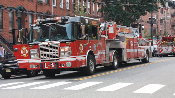 Two Jersey City Nj Firefighters Hurt Fighting Two Alarm Fire