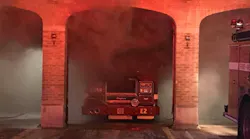 The Mansfield Fire Department needs to replace an apparatus that caught fire during a two-alarm station blaze in February.