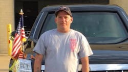 Philadelphia firefighter Michael Bernstein. Philadelphia firefighter Michael Bernstein.