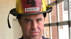 Worcester, MA, firefighter Christopher Roy.