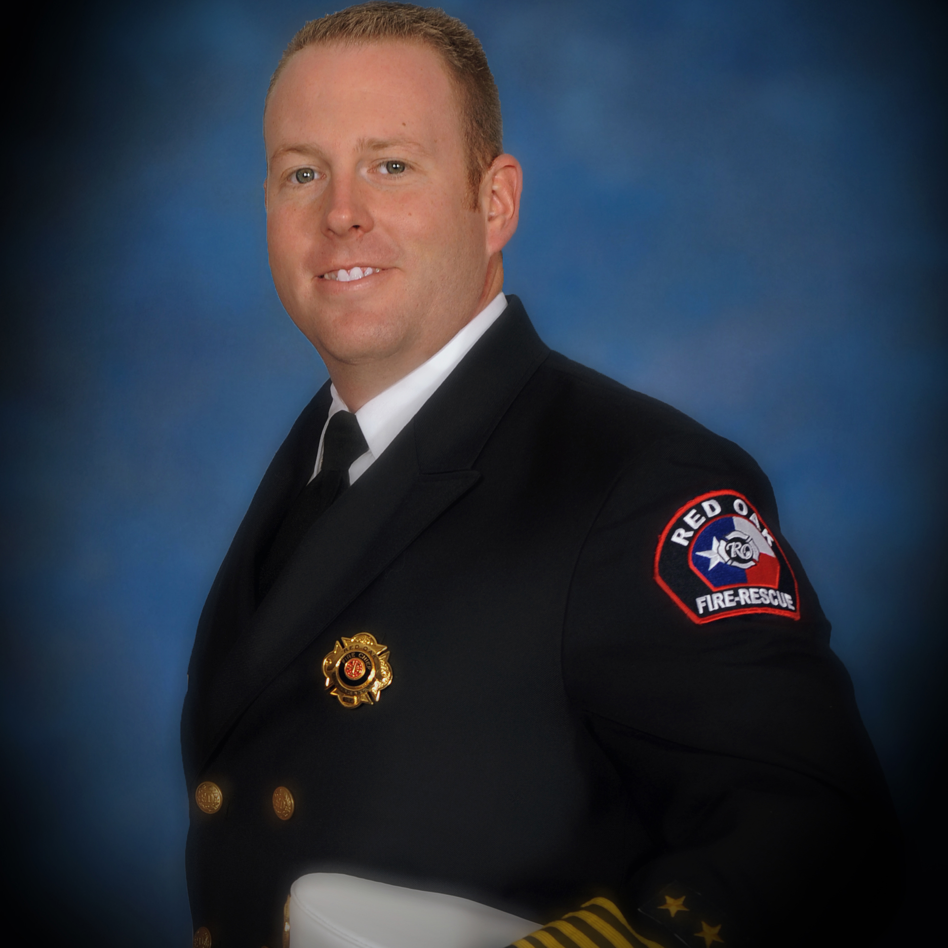 Red Oak, TX, Fire Chief Eric Thompson.