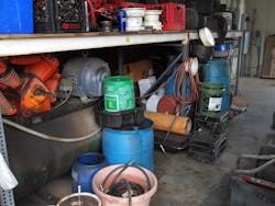 Hazardous materials usage and storage are to be identified within the preplans, or at a minimum, the information must be available on site for initial arriving companies.