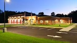 The Eau Claire Fire Department's new Fire Station No. 10 was designed with a focus on reducing exposure to toxins. The Eau Claire Fire Department's new Fire Station No. 10 was designed with a focus on reducing exposure to toxins.