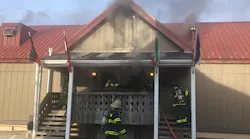 As conditions deteriorated, crews were told to back out of the structure.