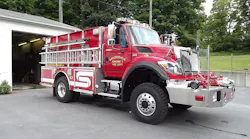 W.S Darley & Co. is the only pump manufacturer in the United States that continues to offer front-mount pumps. Darley says it is a popular option with rural fire departments as it is well suited for drafting from static water supplies.