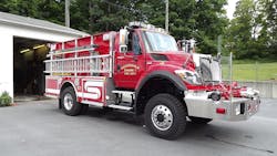 W.S Darley & Co. is the only pump manufacturer in the United States that continues to offer front-mount pumps. Darley says it is a popular option with rural fire departments as it is well suited for drafting from static water supplies. W.S Darley & Co. is the only pump manufacturer in the United States that continues to offer front-mount pumps. Darley says it is a popular option with rural fire departments as it is well suited for drafting from static water supplies.