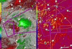 The National Weather Service issued this graphic as a tornado ripped through Lee County, AL, Sunday afternoon. The National Weather Service issued this graphic as a tornado ripped through Lee County, AL, Sunday afternoon.